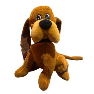 Vintage Disney Trusty from Lady and the Tramp Mini Bean Bag - NWT 7-8”